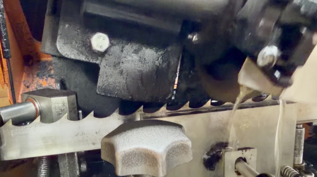 How we sharpen sawmill blades at Cutting Edge Sawmill.