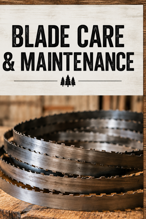 blade care & maintenance checklist