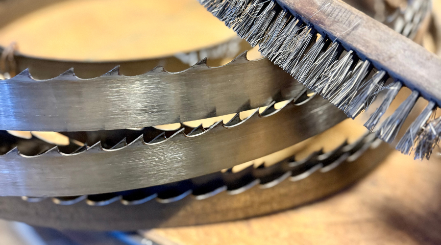 Sawmill blade tips for blade care and better cutting performance