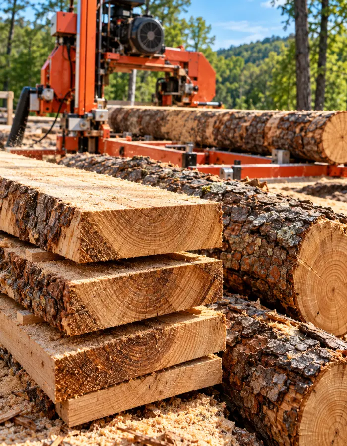 Choosing The Right Sawmill Blade for Your Logs